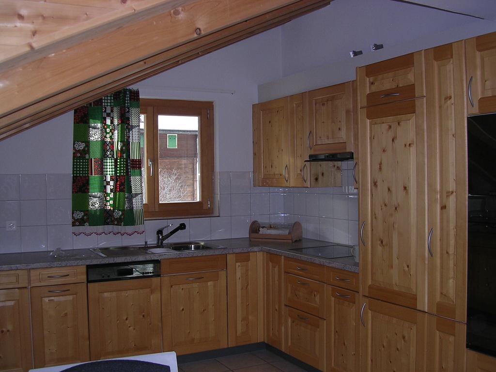 Gotschnablick Apartamento Klosters-Serneus Quarto foto